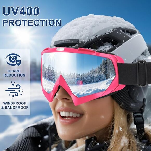 UV Protection Ski Snow Goggles - Picture 2 of 7